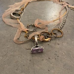 Vintage Y2K juicy Couture RARE ring necklace NWT